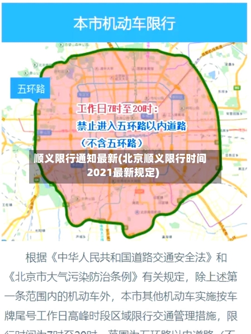 顺义限行通知最新(北京顺义限行时间2021最新规定)-第2张图片