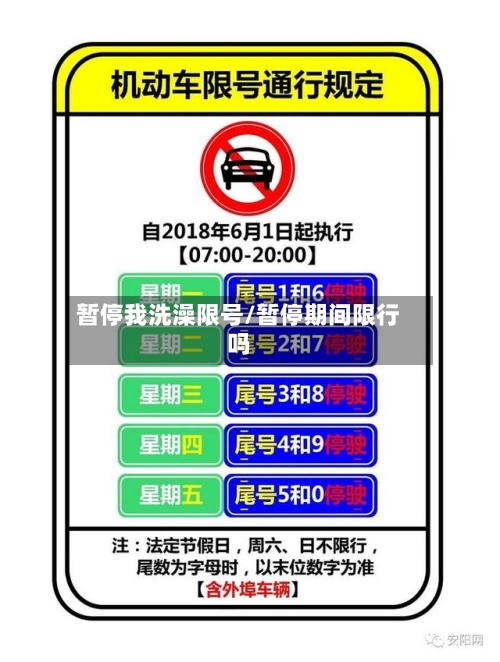 暂停我洗澡限号/暂停期间限行吗