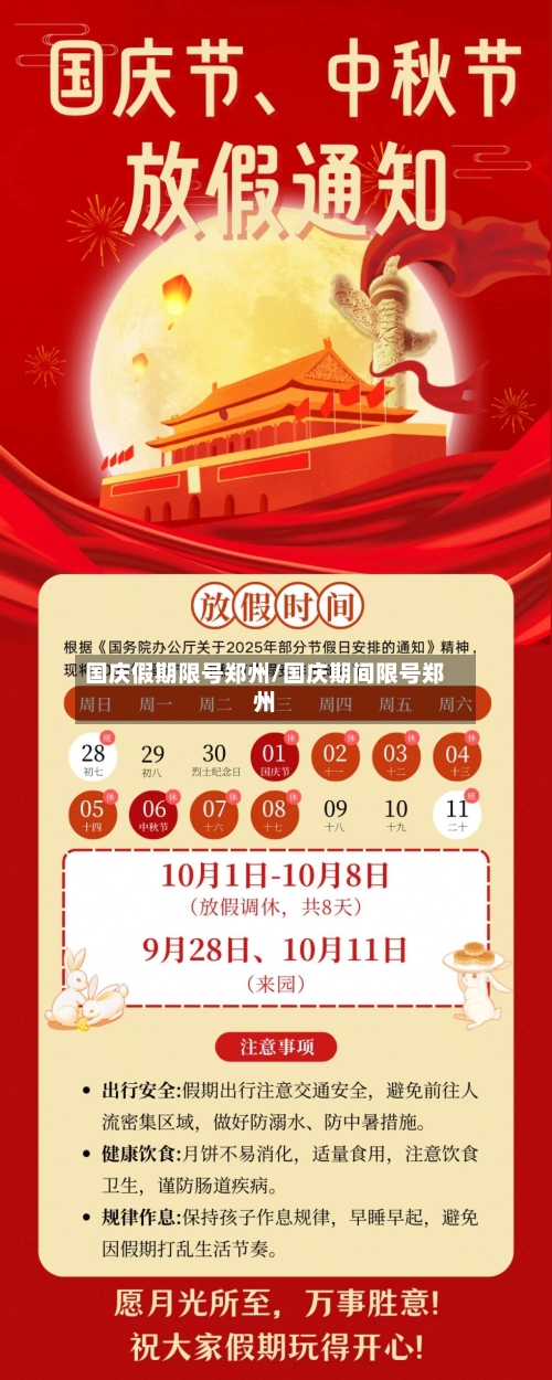 国庆假期限号郑州/国庆期间限号郑州-第2张图片