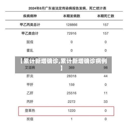 【累计新增确诊,累计新增确诊病例】