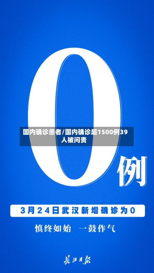 国内确诊患者/国内确诊超1500例39人被问责