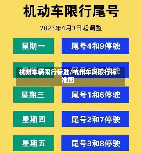 杭州车辆限行标准/杭州车辆限行标准图-第2张图片
