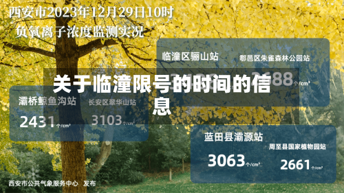 关于临潼限号的时间的信息-第3张图片