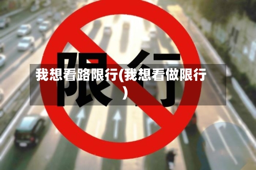 我想看路限行(我想看做限行)