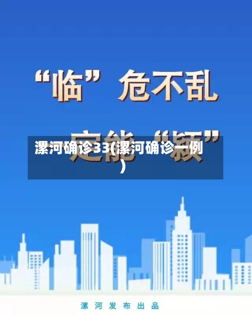 漯河确诊33(漯河确诊一例)