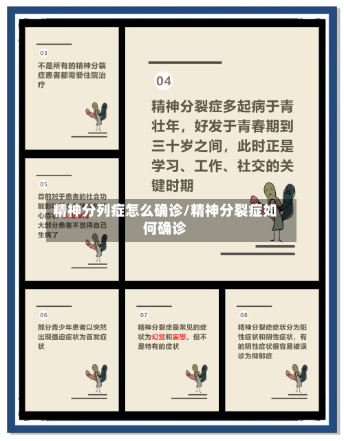 精神分列症怎么确诊/精神分裂症如何确诊