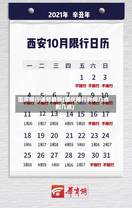 国庆限行通知最新(国庆限行时间几点到几点)-第3张图片