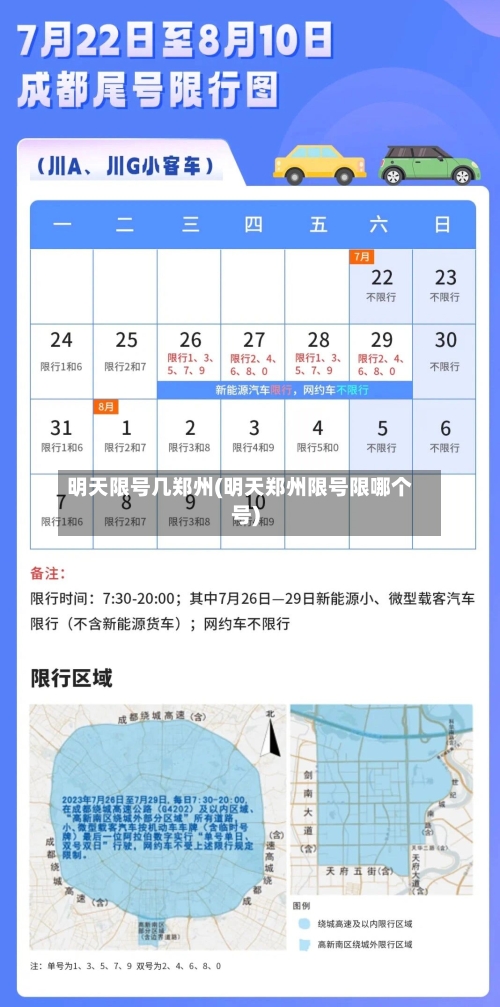 明天限号几郑州(明天郑州限号限哪个号)-第2张图片