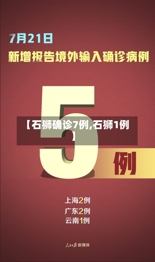 【石狮确诊7例,石狮1例】
