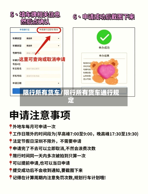 限行所有货车/限行所有货车通行规定-第2张图片