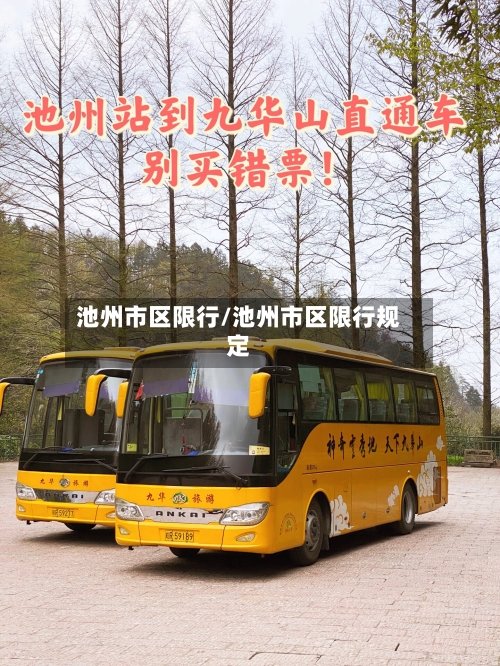 池州市区限行/池州市区限行规定-第2张图片