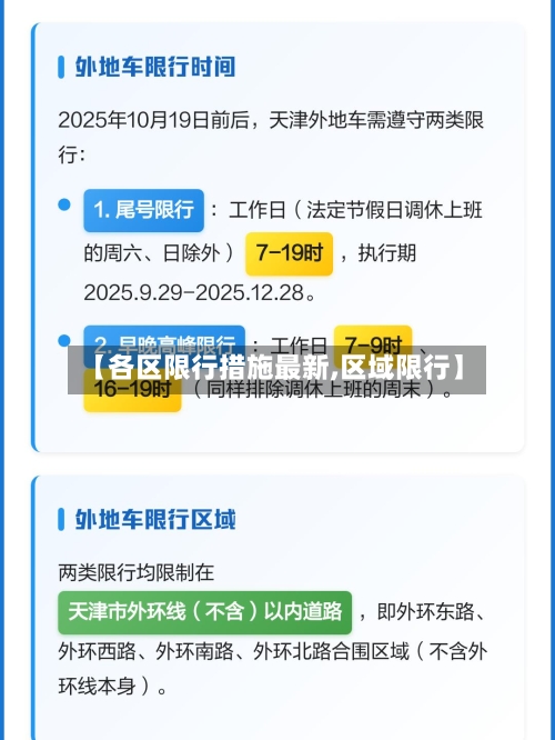 【各区限行措施最新,区域限行】-第3张图片