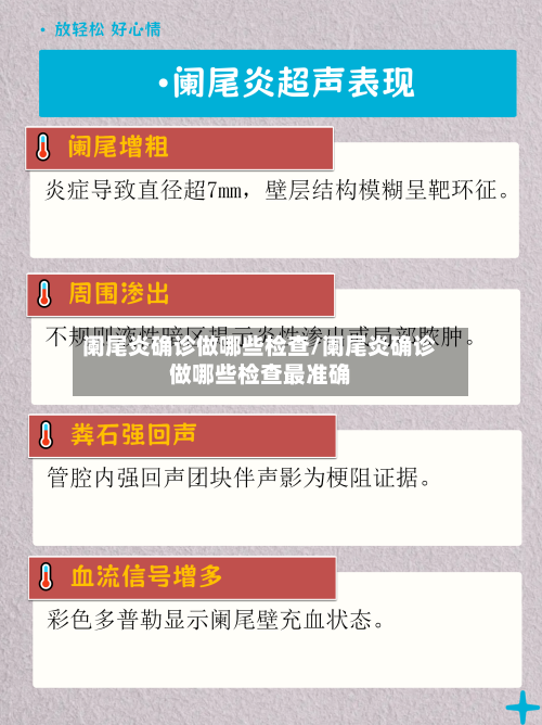 阑尾炎确诊做哪些检查/阑尾炎确诊做哪些检查最准确-第3张图片