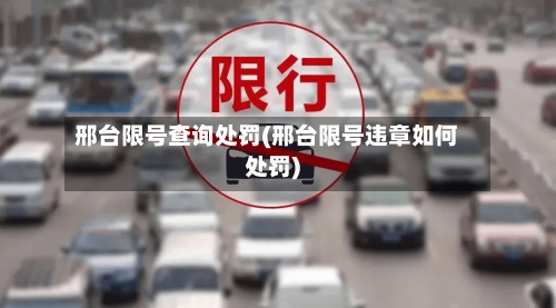 邢台限号查询处罚(邢台限号违章如何处罚)-第2张图片