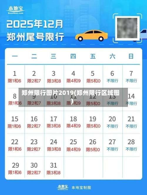 郑州限行图片2019(郑州限行区域图)