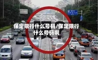 保定限行什么号码/保定限行什么号码啊-第2张图片