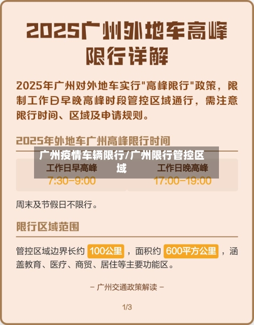 广州疫情车辆限行/广州限行管控区域-第3张图片