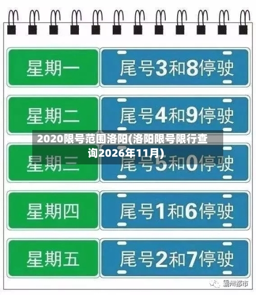 2020限号范围洛阳(洛阳限号限行查询2026年11月)-第3张图片