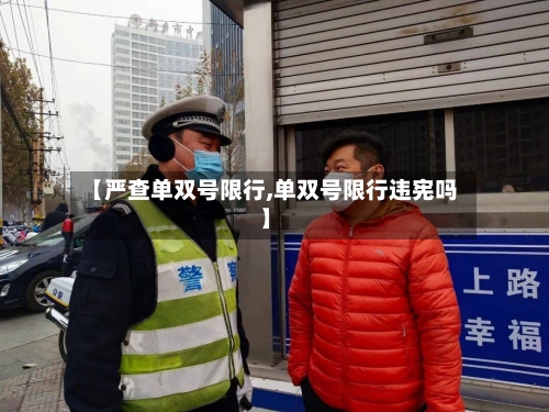 【严查单双号限行,单双号限行违宪吗】