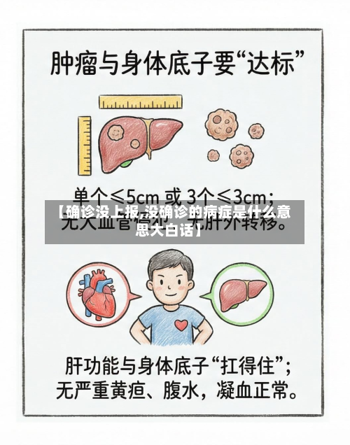 【确诊没上报,没确诊的病症是什么意思大白话】