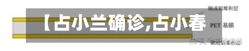 【占小兰确诊,占小春】-第2张图片