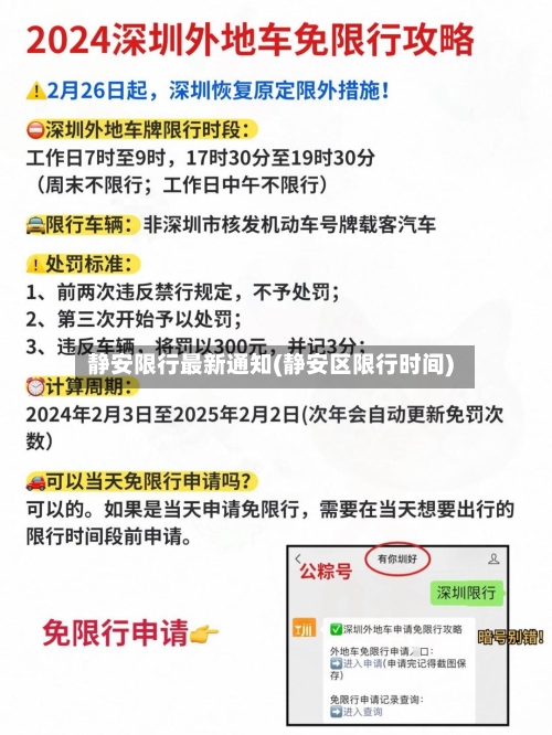 静安限行最新通知(静安区限行时间)-第2张图片