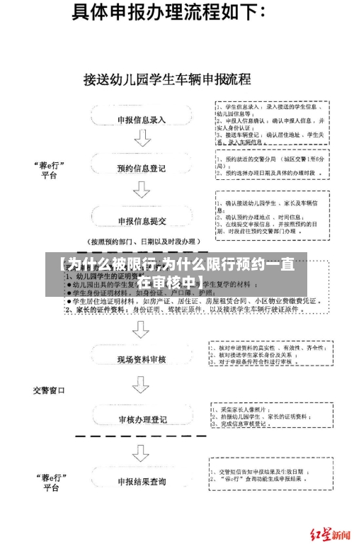 【为什么被限行,为什么限行预约一直在审核中】